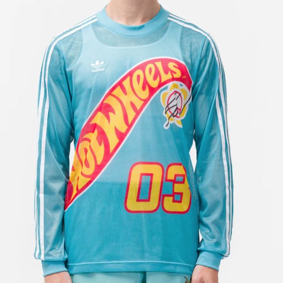NWT: ADIDAS x Sean Wotherspoon x Hot Wheels Mesh Top Fall 2022 Collection - Picture 2 of 12